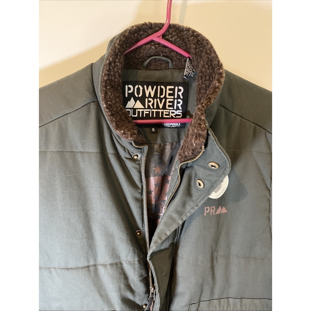 MENS VEST POWER RIVER OUTFITTERS XL Green Conseal Carry